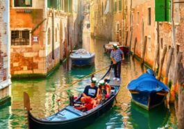 Venice: Glide along the Grand Canal on a romantic gondola ride and wander through the labyrinthine alleys of this enchanting city.